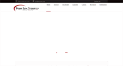 Desktop Screenshot of beyerlaw.com